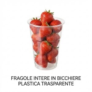 15PZ-FRAGOLE Intere Bicchiere 210 g