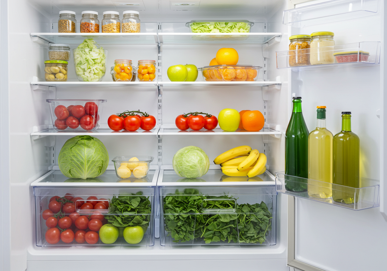 Come organizzare il frigo per far durare la spesa