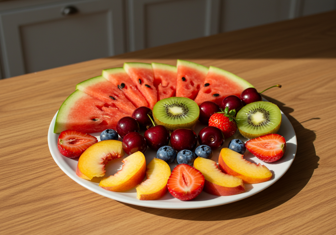 Frutta e verdura bambini estate: idee per il sì