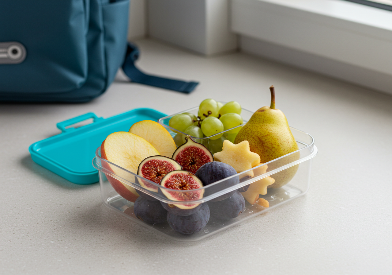Merende sane per bambini con la frutta di stagione