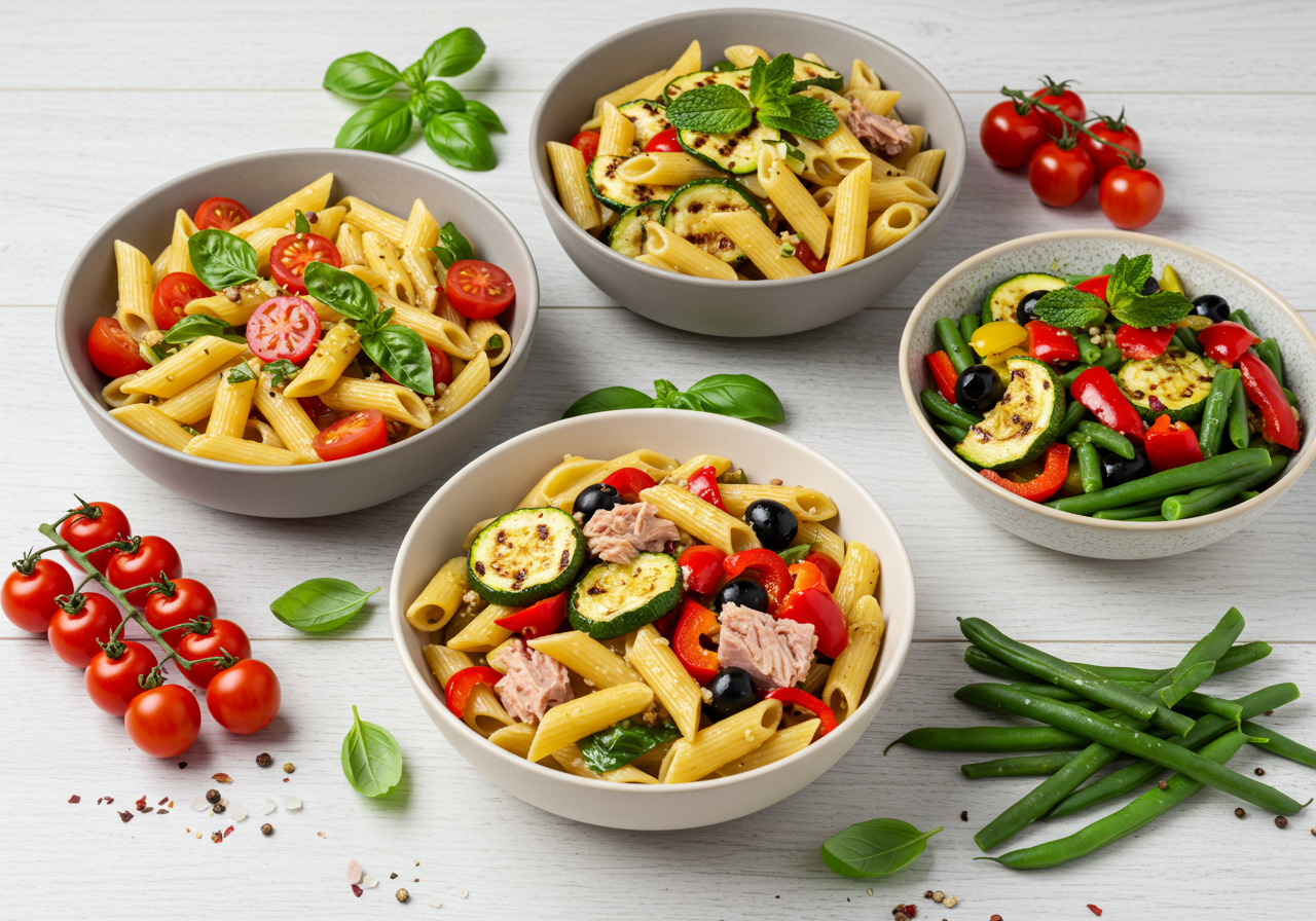Pasta fredda estiva: 4 ricette oltre la solita